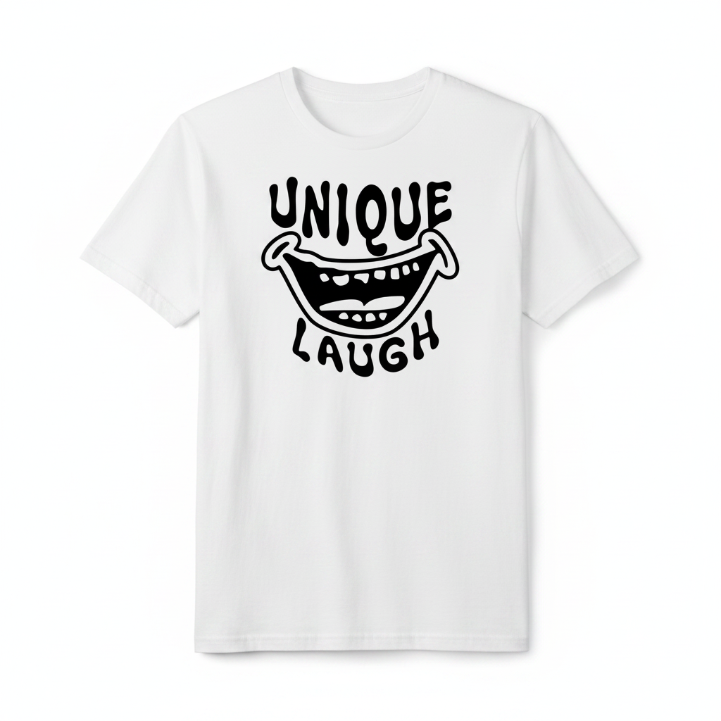 Unique Laugh Logo Tee - Product Photo
