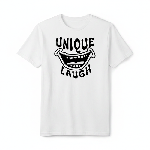 Unique Laugh Logo Tee - Product Photo